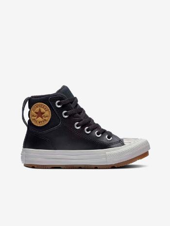 Converse Chuck Taylor All Star Berkshire Boot Leather Teniși pentru copii Negru