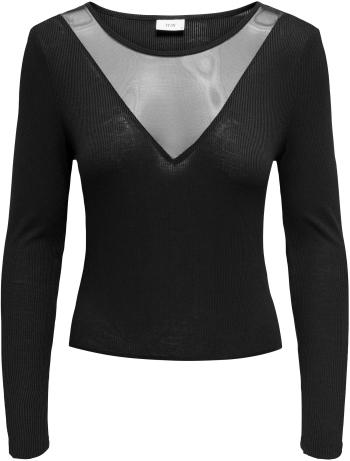 Jacqueline de Yong Tricou de damă JDYKIRSA Regular Fit 15320228 Black L