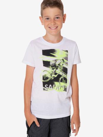 Sam 73 Tricou pentru copii Alb