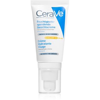 CeraVe Moisturizers crema de fata hidratanta pentru ten normal spre uscat SPF 30 52 ml