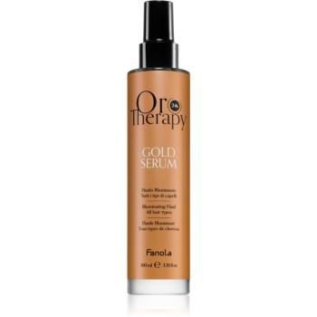 Fanola Oro Therapy Gold Serum ser de păr cu aur de 24 de karate 100 ml