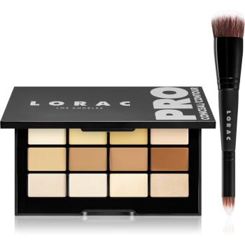 Lorac PRO Conceal & Contour paletă de contur și corectare 16,8 g