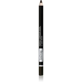 IsaDora Perfect Contour Kajal creion kohl pentru ochi culoare 61 Dark Brown 1,2 g