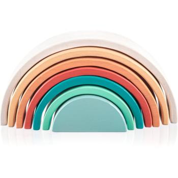 Zopa Wooden Rainbow curcubeu pliabil din lemn Sunset 1 buc