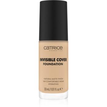 Catrice Invisible Cover Foundation makeup lichid cu efect matifiant culoare 005W 30 ml