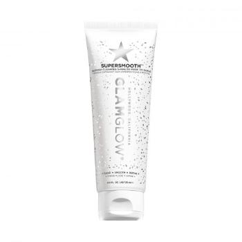 Glamglow Mască facială exfoliantă pentru pielea problematică Supersmooth (Acne Clearing 5-Minute Mask to Scrub) 125 ml