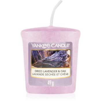 Yankee Candle Dried Lavender & Oak lumânare parfumată 49 g