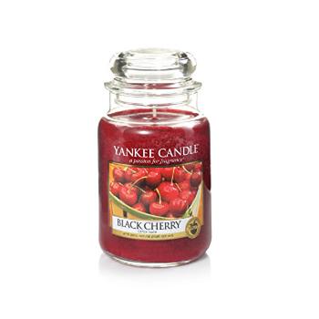 Yankee Candle Lumânare aromatică mare Black Cherry 623 g