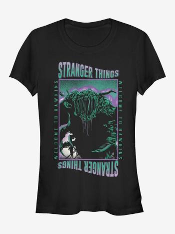 ZOOT.Fan Netflix Demogorgon Stranger Things Tricou Negru