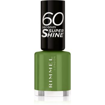 Rimmel 60 Seconds Super Shine lac de unghii culoare 880 Grassy Fields 8 ml