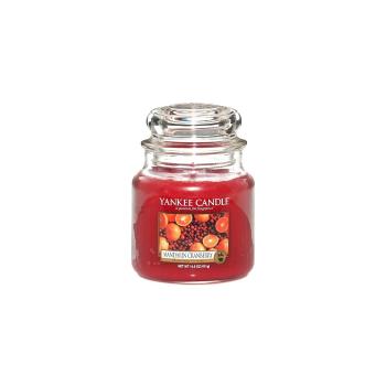 Lumânare parfumată Yankee Candle Mandarine și Merișoare, timp de ardere 65 h