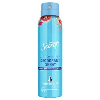 Secret Deodorant spray All Day Scent Rosewater Scent 150 ml