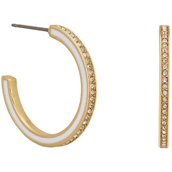 Karl Lagerfeld Cercei rotunzi placați cu aur cu cristale 5545300