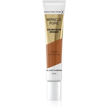 Max Factor Miracle Pure crema Bronzantã pentru o piele mai luminoasa culoare 001 Light To Medium 15 ml