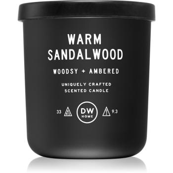 DW Home Warm Sandalwood lumânare parfumată 264 g