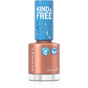 Rimmel Kind & Free lac de unghii culoare 163 Love-In-A-Mist 8 ml