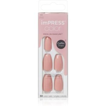 KISS imPRESS Color Medium unghii artificiale Sumptuous 30 buc