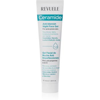 Revuele Ceramide Anti-Blemish Night Face Gel gel împotriva imperfecțiunilor pentru noapte 40 ml