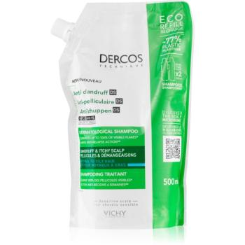 Vichy Dercos Anti-Dandruff sampon anti-matreata pentru par normal spre gras Refil 500 ml