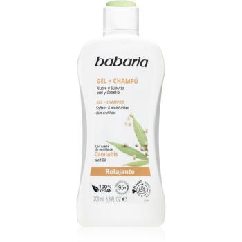 Babaria Cannabis 2 in 1 gel de dus si sampon 200 ml