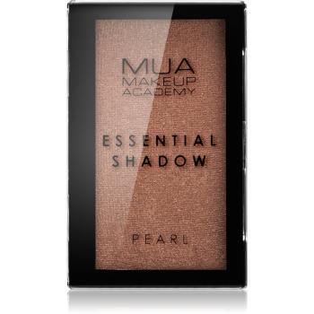 MUA Makeup Academy Essential fard de ochi perlat culoare Cinnamon 2.4 g