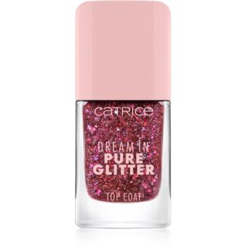 Catrice Dream In Pure Glitter lac de unghii/parte sus cu particule stralucitoare culoare 050 10,5 ml