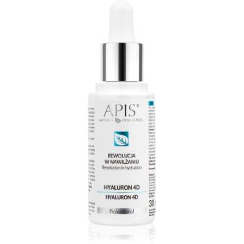 Apis Natural Cosmetics Revolution In Hydration Hyaluron 4D ser hialuronic pentru pielea uscata si deshidratata 30 ml