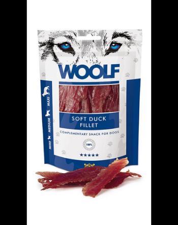 WOOLF Soft Fillet Of Duck 100g file de rata pentru caini