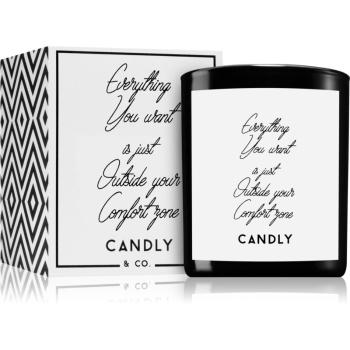 Candly & Co. Everything you want is just outside your comfort zone lumânare parfumată 250 g