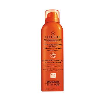 Collistar Spray pentru bronz SPF 20 (Moisturizing Tanning Spray) 200 ml