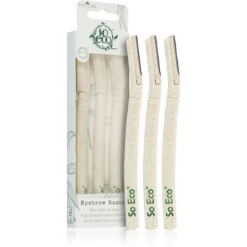 So Eco Eyebrow Razors (Pack of 3) brici (pentru sprâncene)