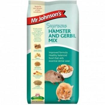Hrana Mixta Pentru Hamsteri Si Gerbili Mr. Johnson's Supreme, 900 g