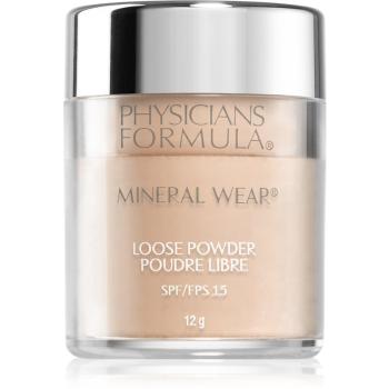 Physicians Formula Mineral Wear® fond de ten pudră, cu minerale SPF 15 culoare Translucent Light 12 g