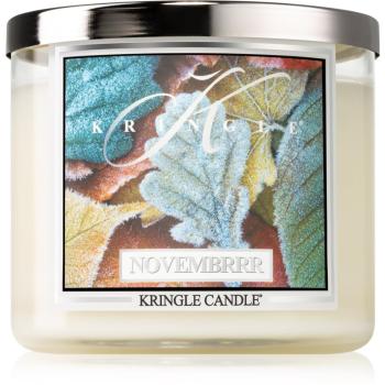 Kringle Candle Novembrrr lumânare parfumată  I. 411 g