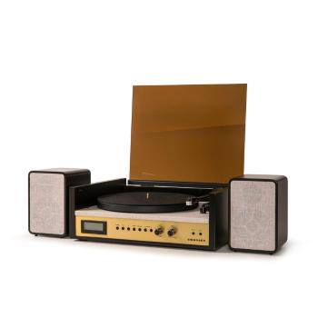 Gramofon Crosley Coda, maro - negru