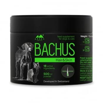 BACHUS Hair&Skin, suplimente piele și blană câini și pisici, pudră