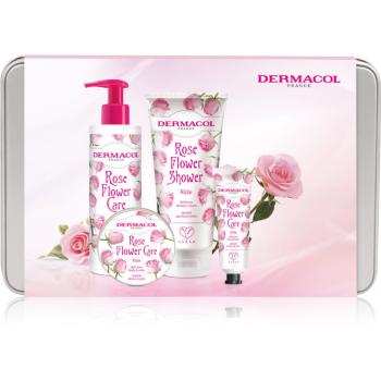 Dermacol Flower Care Rose set cadou (cu aromă de trandafiri)