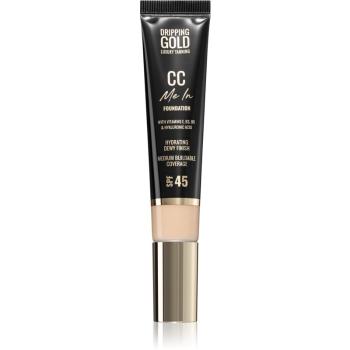 Dripping Gold CC Me In make-up cu textura usoara SPF 45 culoare 02 Fair 32 ml