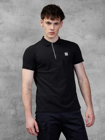 Diesel Polo Tricou Negru