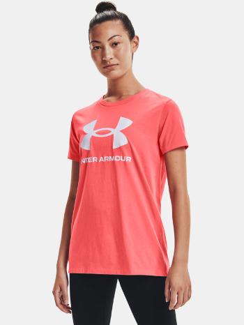 Under Armour Live Sportstyle Graphic SSC Tricou Portocaliu