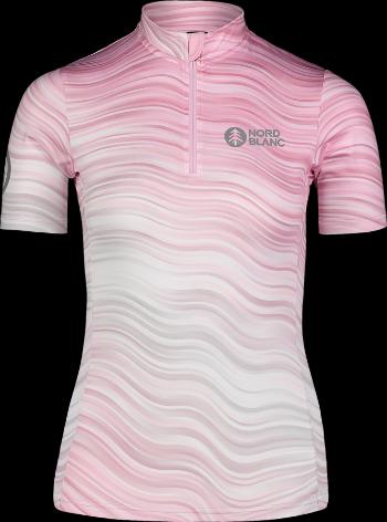 Ciclism feminin jersey Nordblanc Deșert roz NBSLF7438_RUJ