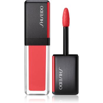Shiseido LacquerInk LipShine ruj de buze lichid pentru hidratare si stralucire culoare 306 Coral Spark 6 ml