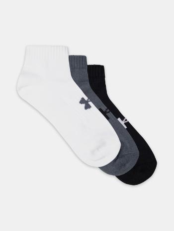 Under Armour UA Core Low Cut Set de 3 perechi de șosete Alb