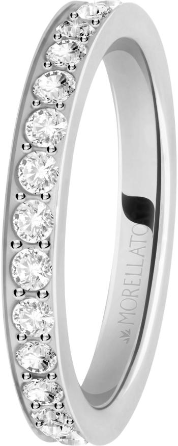 Morellato Inel din otel cu cristale Love Rings SNA41 56 mm