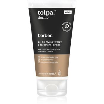 Tołpa Dermo Men Barber gel de curățare pentru față și barbă 75 ml