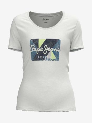 Pepe Jeans Dafne Tricou Alb