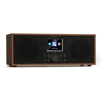 Auna Silver Star Stereo Radio cu Internet DAB+/UKW, WiFi, BT, USB, control prin aplicații