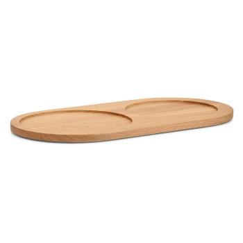 Covoraș pentru bol pentru animale 24x46 cm Doppio Oak Natural M/L – MiaCara