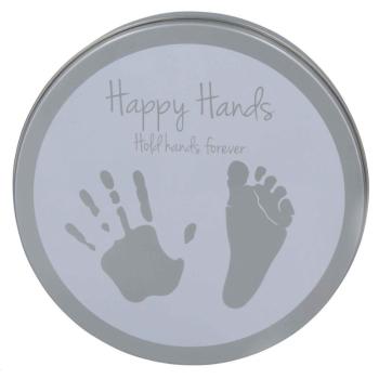 Happy Hands 2D Round Paint Print Kit set de mulaj pentru amprentele bebelușului 1 buc