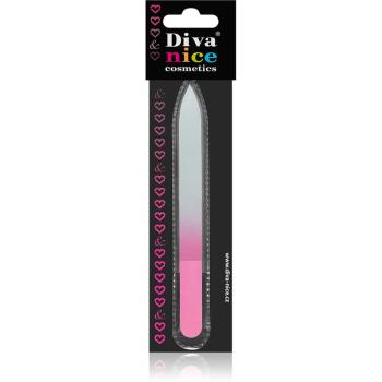 Diva & Nice Cosmetics Accessories pila de unghii din sticla mare Pink